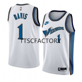 Camiseta Hombre NBA Washington Wizards Johnny Davis 1 Nike 2022-23 Classic Edition Blanco Swingman